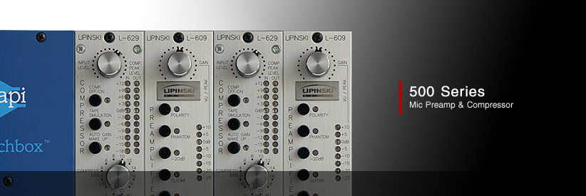 LipinskiSound.com - Compressor features a Tape Simulation, Pre-compression, and Low-frequency distortion-elimination systems