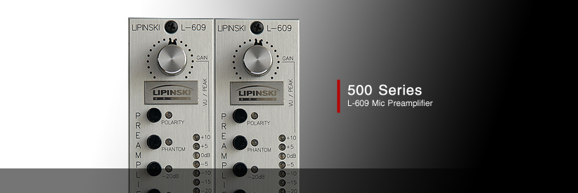 L-609: Series 500 Microphone Preamplifier